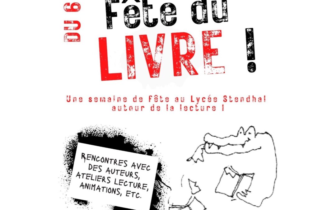 Fête du livre à Stendhal