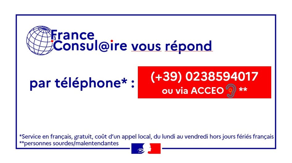 France Consulaire – Nouveau service pour les français de Milan