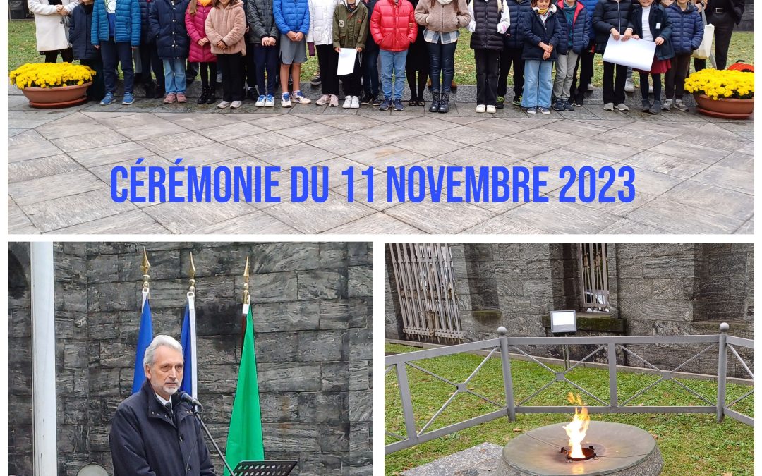 Cérémonie du 11 novembre 2023