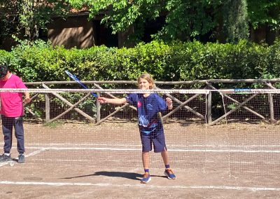 Une joueuse de Badminton