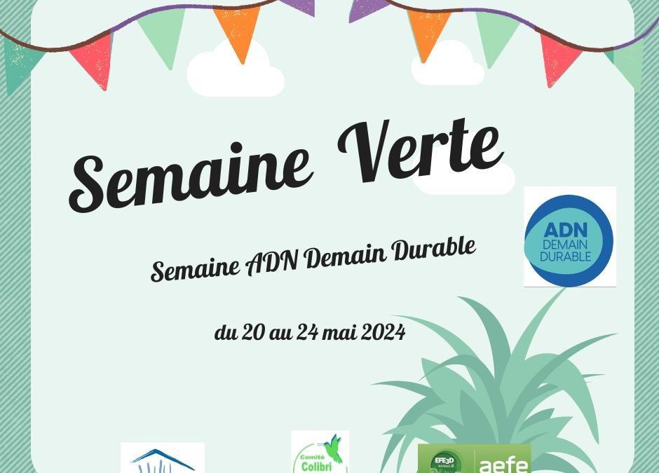 Semaine Verte 2024