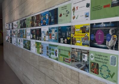 Exposition sur les éco-gestes des 3ème
