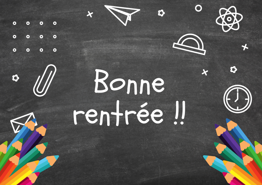 Modalités de rentrée 2025-2026