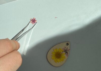 Atelier bijoux fleurs séchées